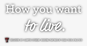 How You Want To Live #472734