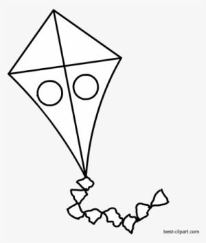 Kite Clip Art - Kite Clip Art Black And White #472898