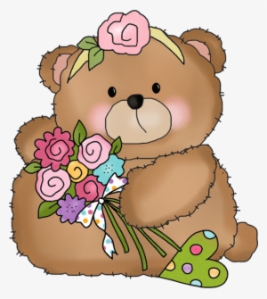 Scrapbooking Fun - Teddy Bears Happy Birthday Clip Art #473410