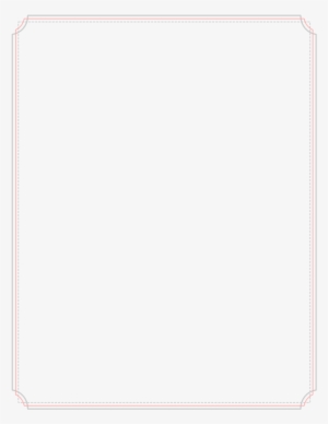 Pink Scalloped Corner Border - Paper #474187