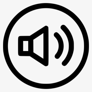 Png File - Audio On Icon White #475037