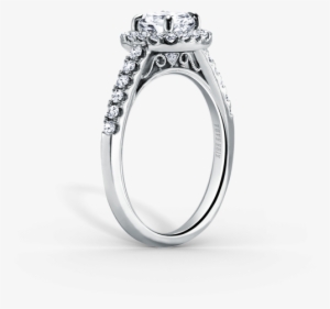 Carmella Platinum Engagement Ring - Ring #475239