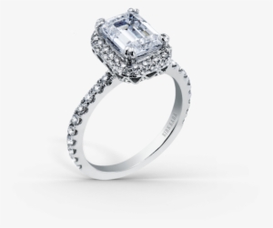Carmella Platinum Engagement Ring #475357
