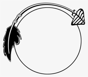 Black Curved Arrow Frame - Clip Art #475739 Black Curved Arrow Frame - Clip Art #475739