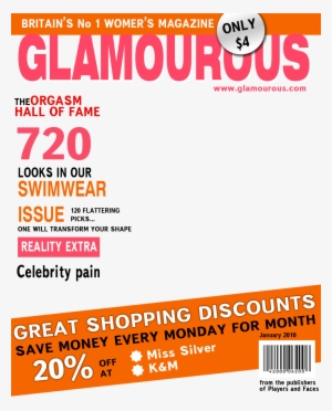 Magazine Cover Template Png #476195