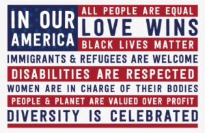 I Still Love Our Country - Art Print: In Our America : 12x18in #476314