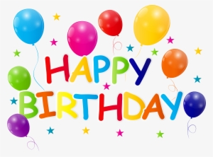 Happy Birthday Png - Transparent Happy Birthday Png #476504