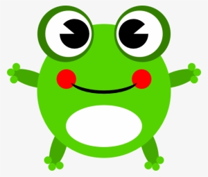 Cute Baby Frog Clip Art - Cute Baby Cartoon Frog #476711