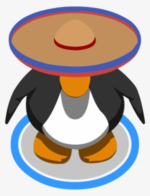 Saturated Sombrero Ig - Red Penguin Club Penguin #476724