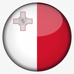 Malta Flag 3d Round Xl - Malta Flag Icon #476747