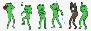 Frog And Horse Wechat Stickers - Frog And Horse Sticker #476853