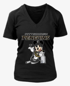 Mickey Pittsburgh Penguins Taking The Stanley Cup Nhl - God Save The Queen Sylvanas #477041
