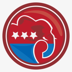 Republican Party Elephant - Republicans Clipart #477122