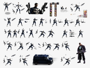 Click To View Full Size - Punisher Sprites #477430