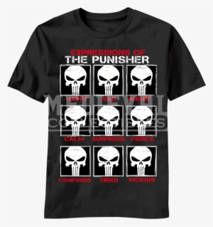 Expressions Of The Punisher T-shirt - Expressions Of The Punisher #477475