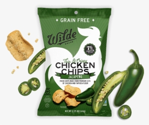 Jalapeno Chicken Chips - Wilde Brands Llc #477495
