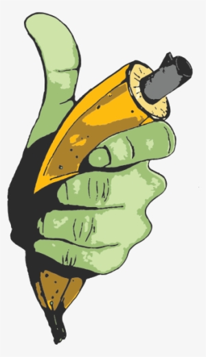 Zombie Banana Gun - Cartoon #477586 Zombie Banana Gun - Cartoon #477586