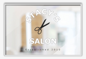 I Ordered Decals To Display In The Front Windows Of - Snip Snip #477901