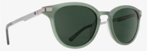 Pismo Matte Translucent Seaweed Sunglasses / Happy - Spy Pismo Sunglasses #478091