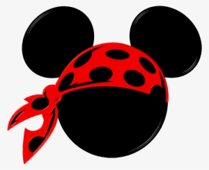 Mickey Mouse Clip Art - Pirate Mickey Head Clip Art #478769