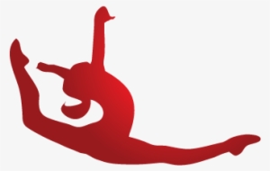 Red Gymnast Clipart #478816