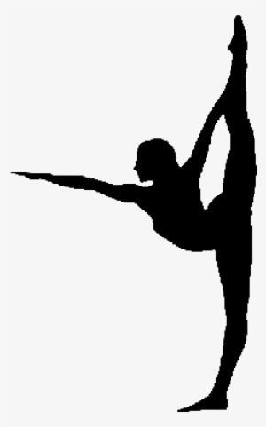 Gymnastics - Gymnast Silhouette Vector Free #479500