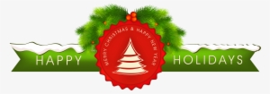 Happy Holidays Text Png #479721