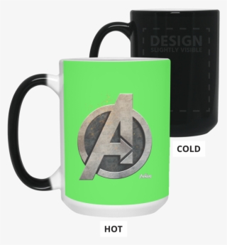 Marvel Avengers Infinity War Steel Symbol Graphic Color - Mug #4700741