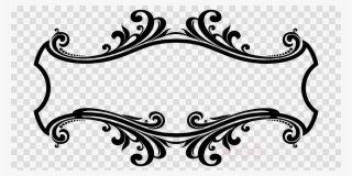 Download Ornament Frame Png Clipart Decorative Arts - Line Art Border Design #4702848