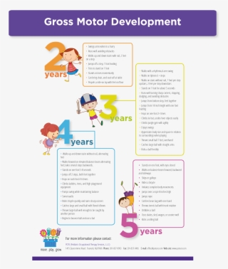 Gross Moter Development Infographic - Gross Motor Skill #4702955