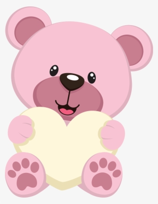 Teddy Bear Pink Cartoon #4703010