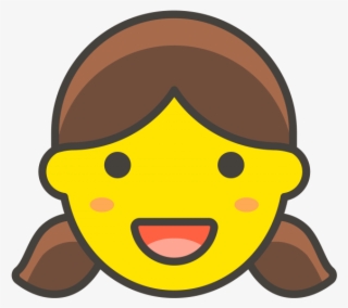 Girl Emoji - Emoji De Menina Png #4706545