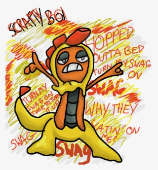 You Are No Match For My Scrafty - Cartoon #4707567