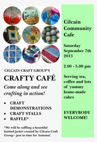 Cilcain Community Café Is Back - Crafts For Kids #4708243