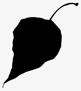 Leaves Silhouette Clipart - Leaf Silhouette Transparent Png #4708843