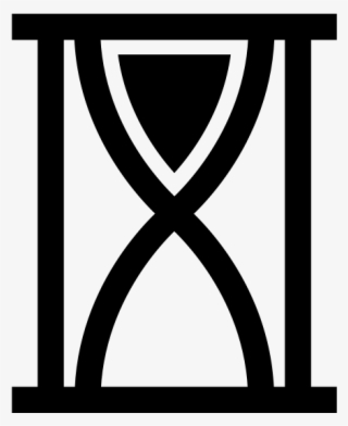 Hour Glass Rubber Stamp - Time Delay Icon #4708973