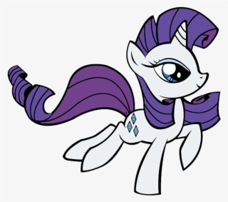 Pony Clipart Rarity - Little Pony Cartoon Character #4709519