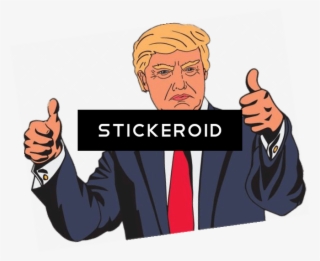 Trump Clipart Thumbs Up - Diary Of A Wimpy Trump #4709521