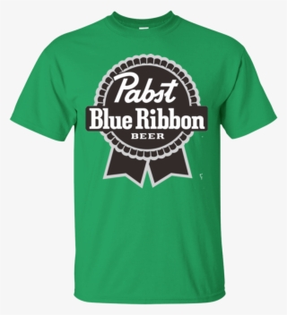 Pabst Blue Ribbon Men's T-shirt - Pabst Blue Ribbon Bottle Cap #4709813