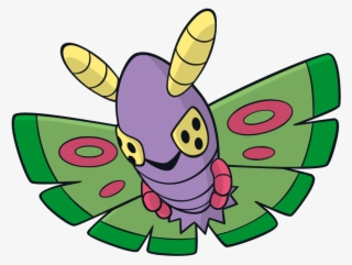 Dustox Global Link Artwork - Pokemon Dustox #4709925