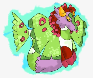 Dustox X Plushie Peophin Pokemon Fusion - Cartoon #4710076
