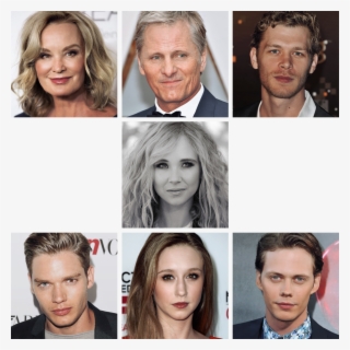 Pepper Juno Temple - Bill Skarsgard Family Template #4710702