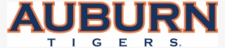 Auburn Tigers Iron Ons - Orange And Blue Tiger Stripes #4711537