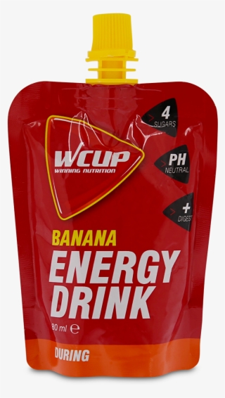 Energy Drink Banana - Wcup Energy Drink - Single Serving - Lemon #4712402