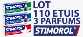 Lot 110 Etuis Stimorol Assortis - Stimorol Wild Cherry Single 14gr #4712405