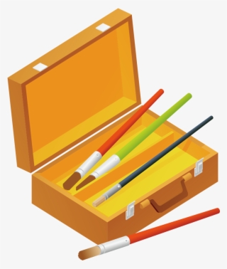 Paintbrush Tool Boxes - Material De Pintura #4712786