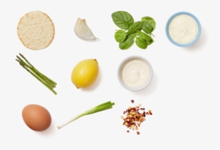 Baked Spinach & Egg Flatbreads With Sautéed Asparagus - Dairy #4712927