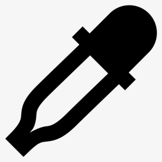 The Icon Is A Simplified Depiction Of A Color Dropper - Dropper Logo #4712988