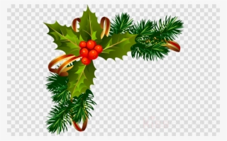 Christmas Frame Png Clipart Borders And Frames Christmas - Christmas Holly Border Png #4714560