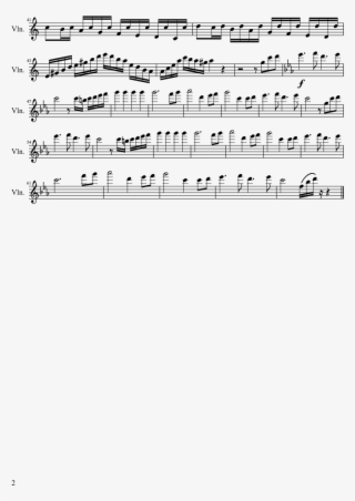 ~beethoven Virus~ Sheet Music Composed By Original - Violin #4715041